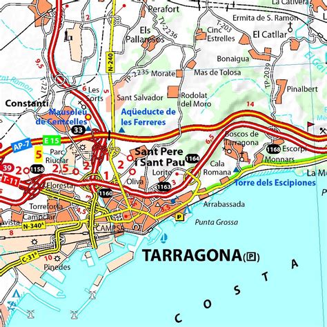 costard prada|costa dorada mapa.